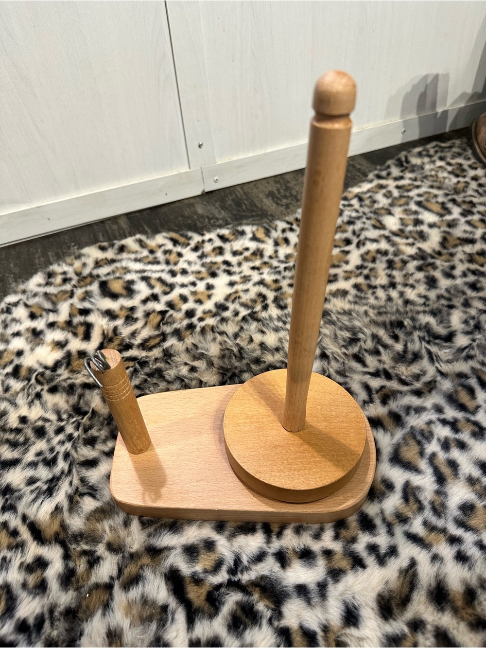 Wood Skein Holder